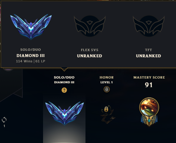 EUW D3 Handlevel Account