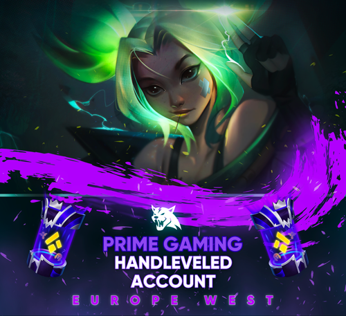 Buy Handleveled LoL Account with Prime Gaming