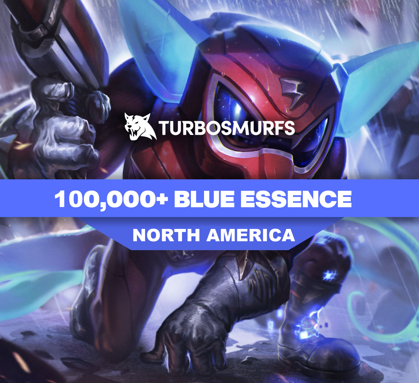 100,000+ Blue Essence Unranked Smurf - NA