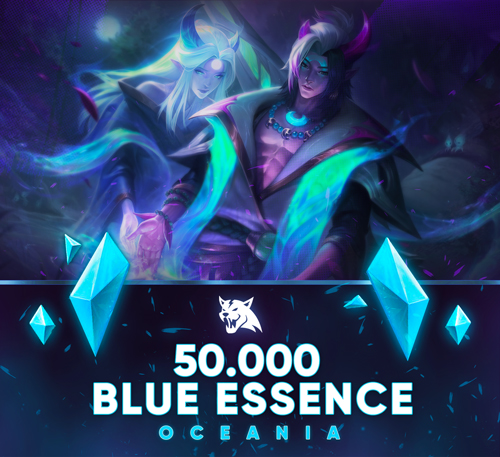 50,000+ Blue Essence Unranked Smurf - OCE