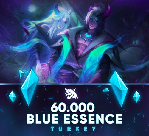 60.000+ Blue Essence Smurf Unranked - TR