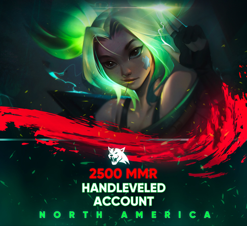 Buy 2500 MMR handleveled NA smurf account