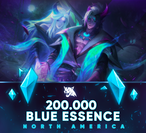 200,000+ Blue Essence Unranked Smurf - NA
