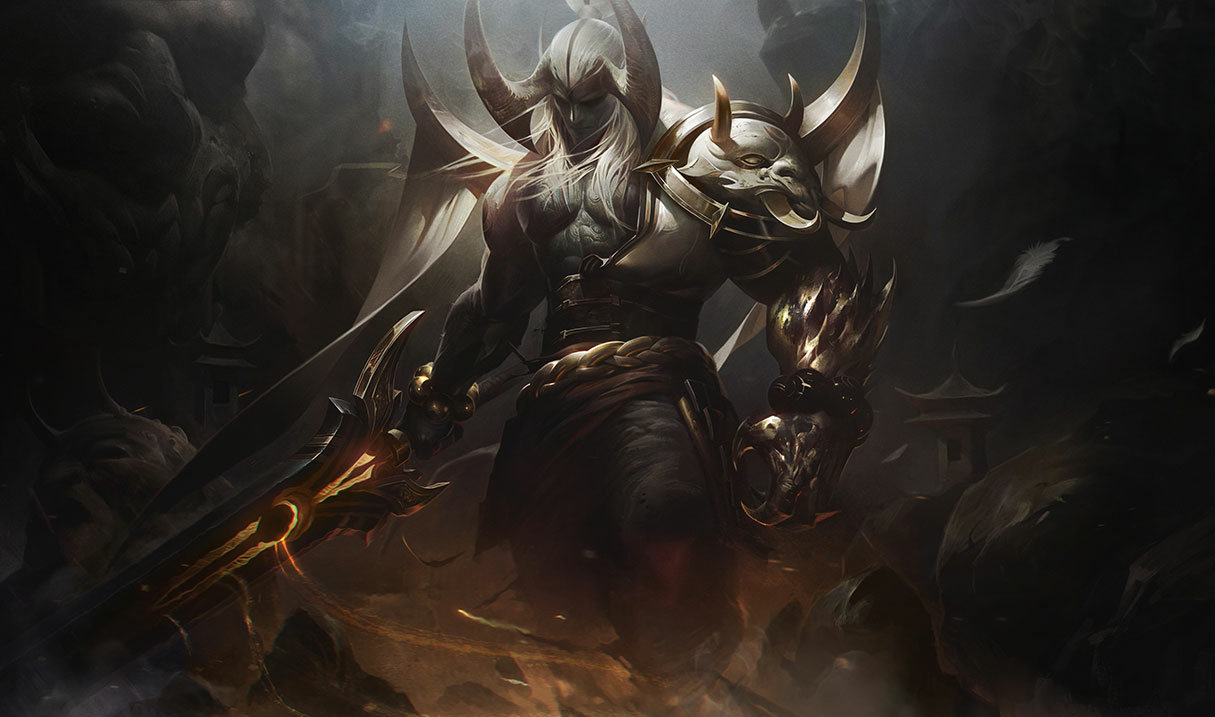 Prestige Blood Moon Aatrox (2022) Skin