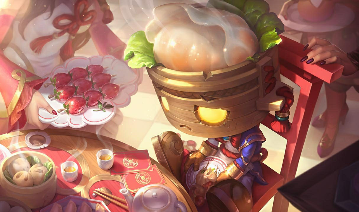 Dumpling Darlings Amumu Skin