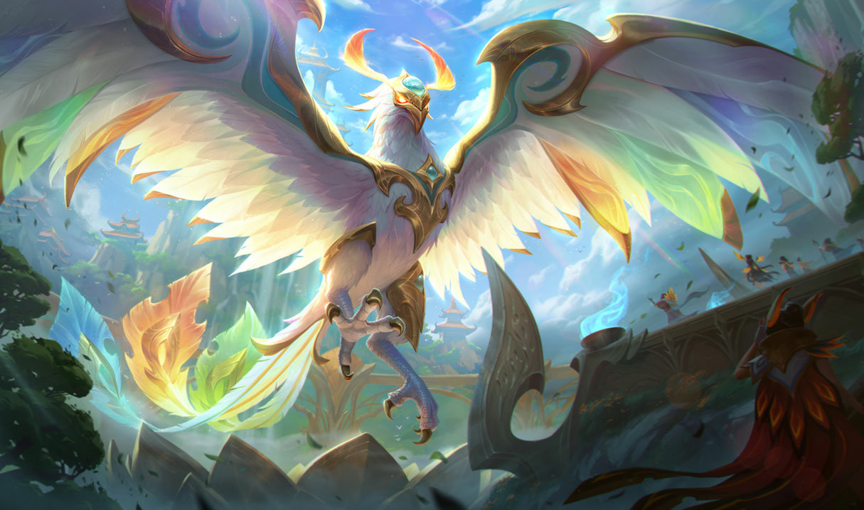 Divine Phoenix Anivia Skin