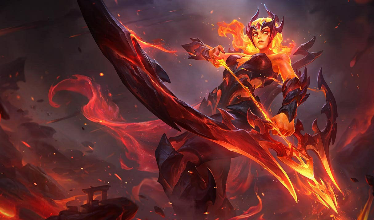 Infernal Ashe Skin