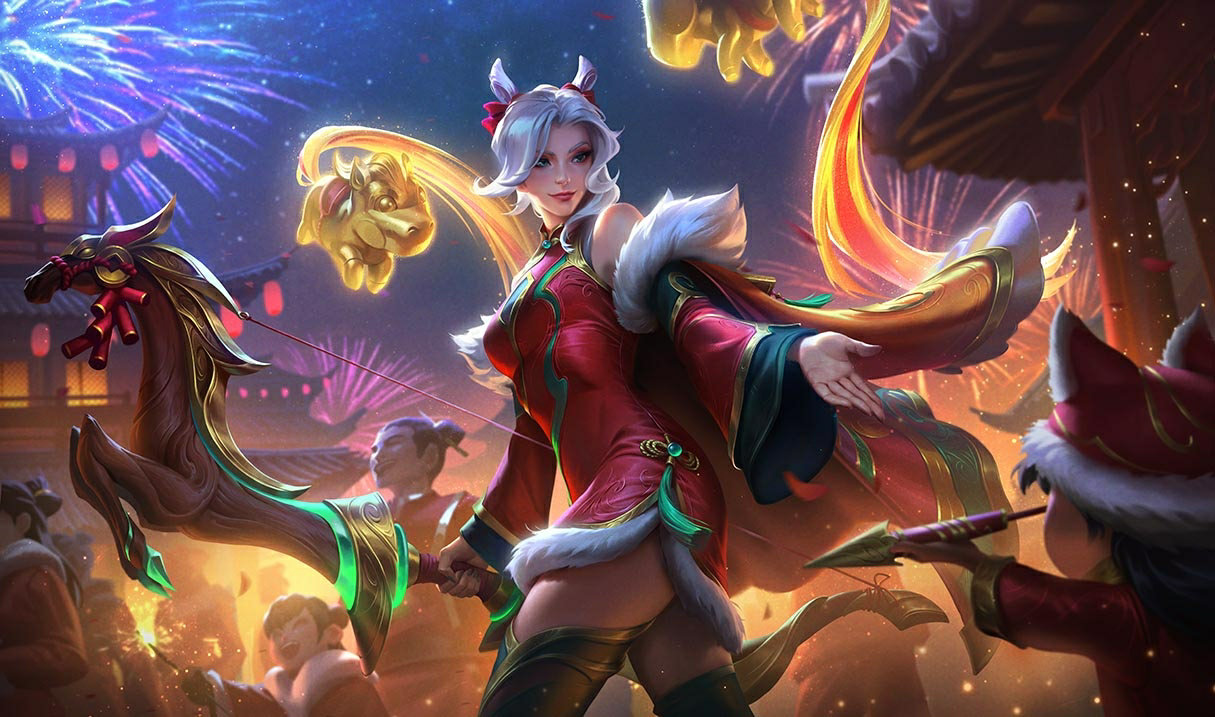 Firecracker Ashe Skin