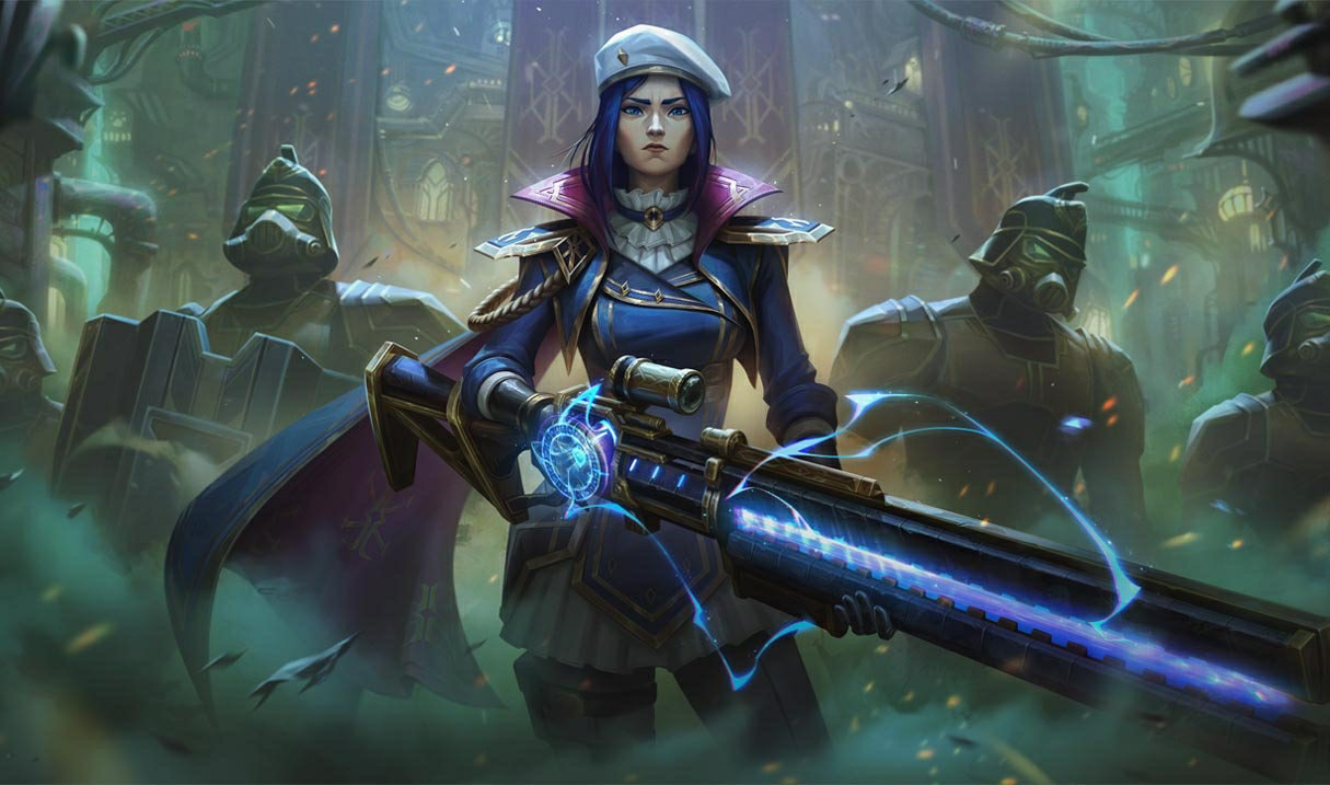 Arcane Commander Caitlyn Skin