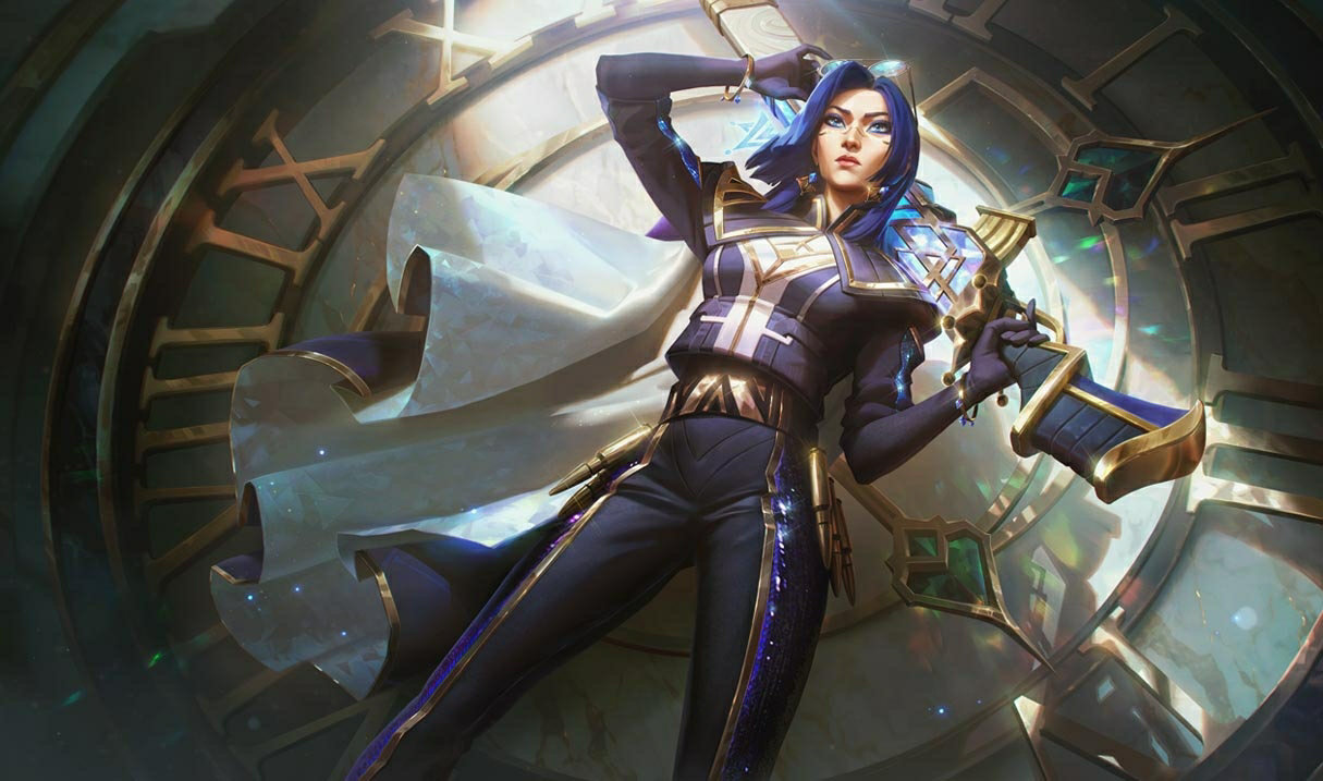 Prestige Arcane Commander Caitlyn Skin