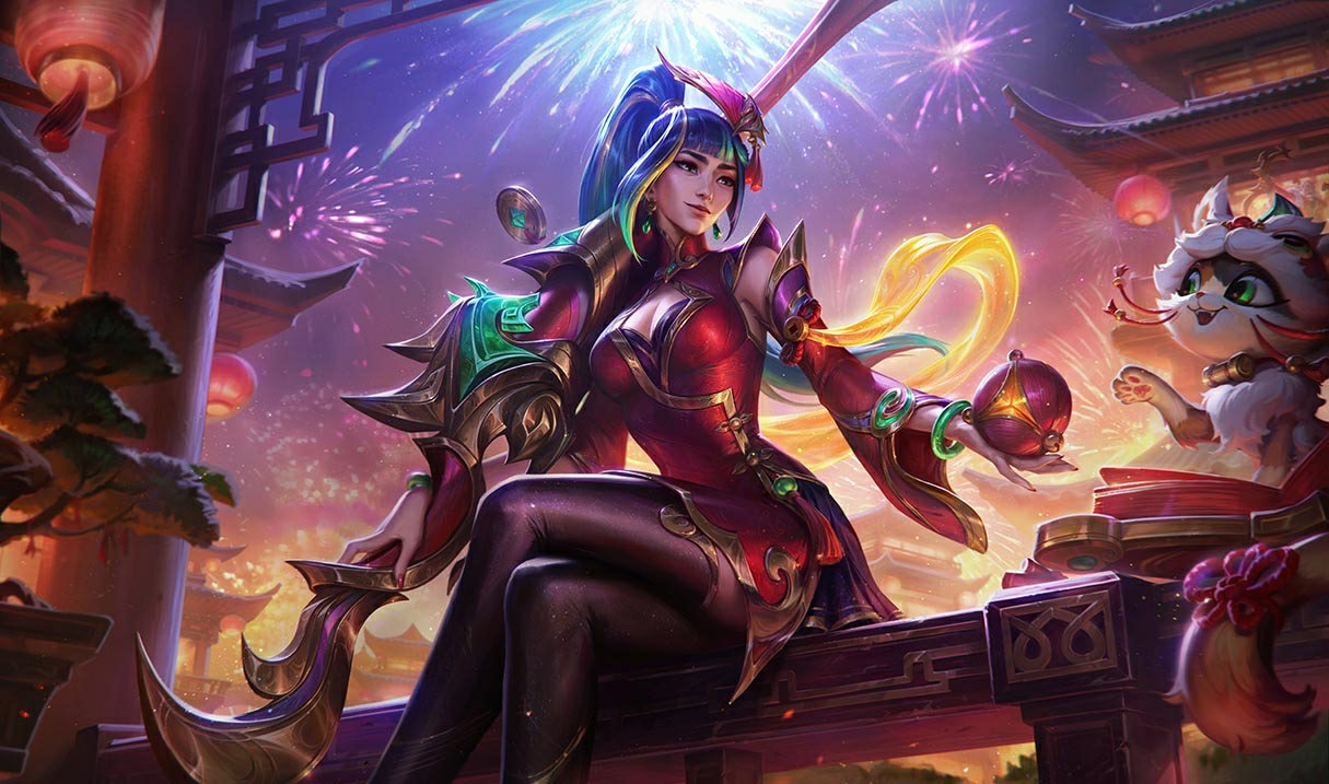 Firecracker Caitlyn Skin