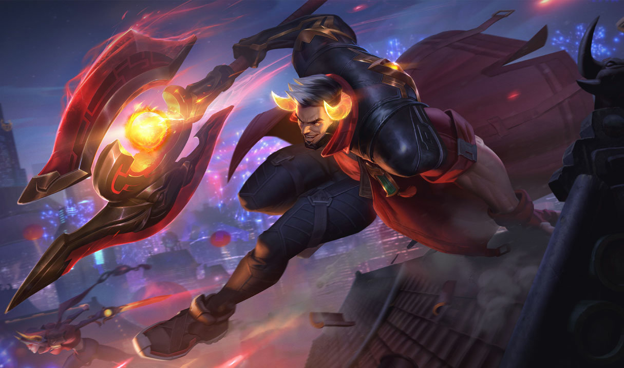 HOMELANDER DARIUS (The Boys) - League of Legends Skin 