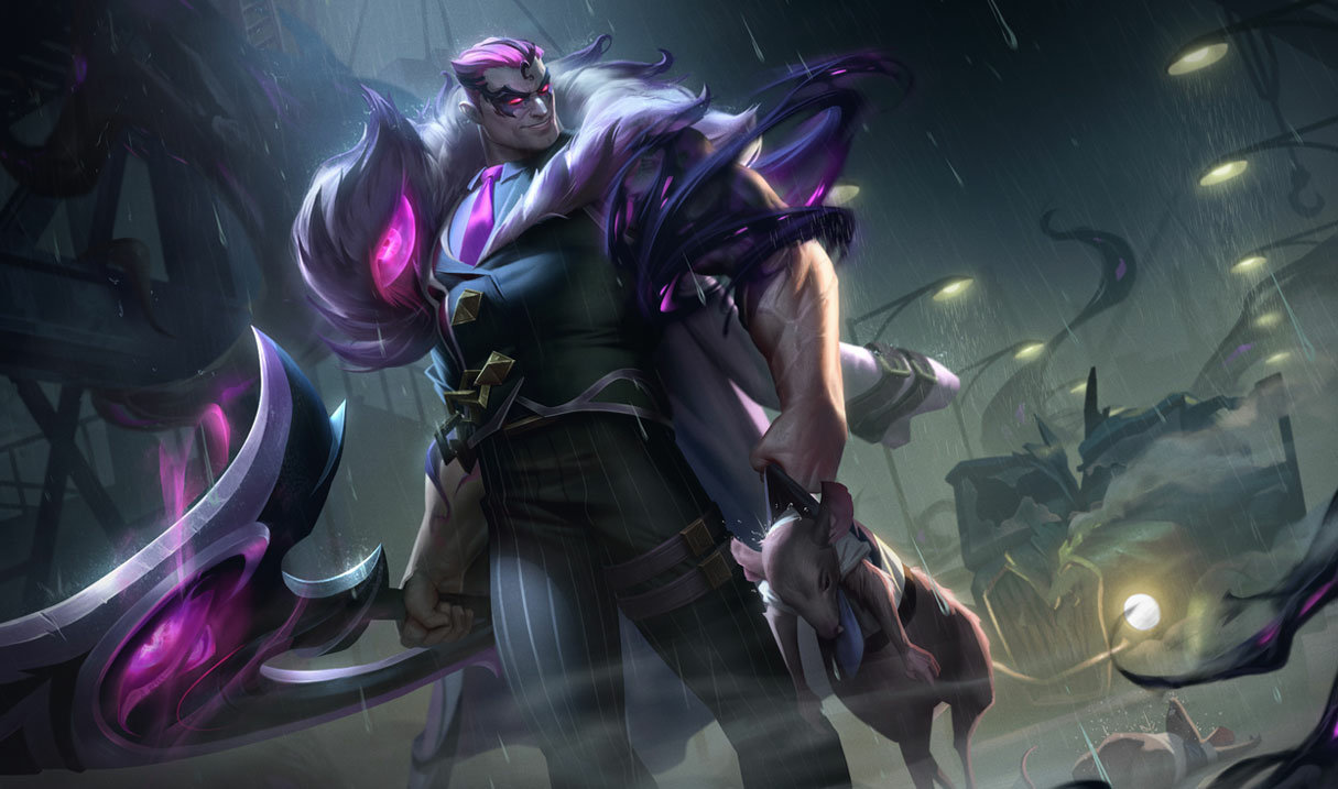 Crime City Nightmare Darius Skin Spotlight - League of Legends 