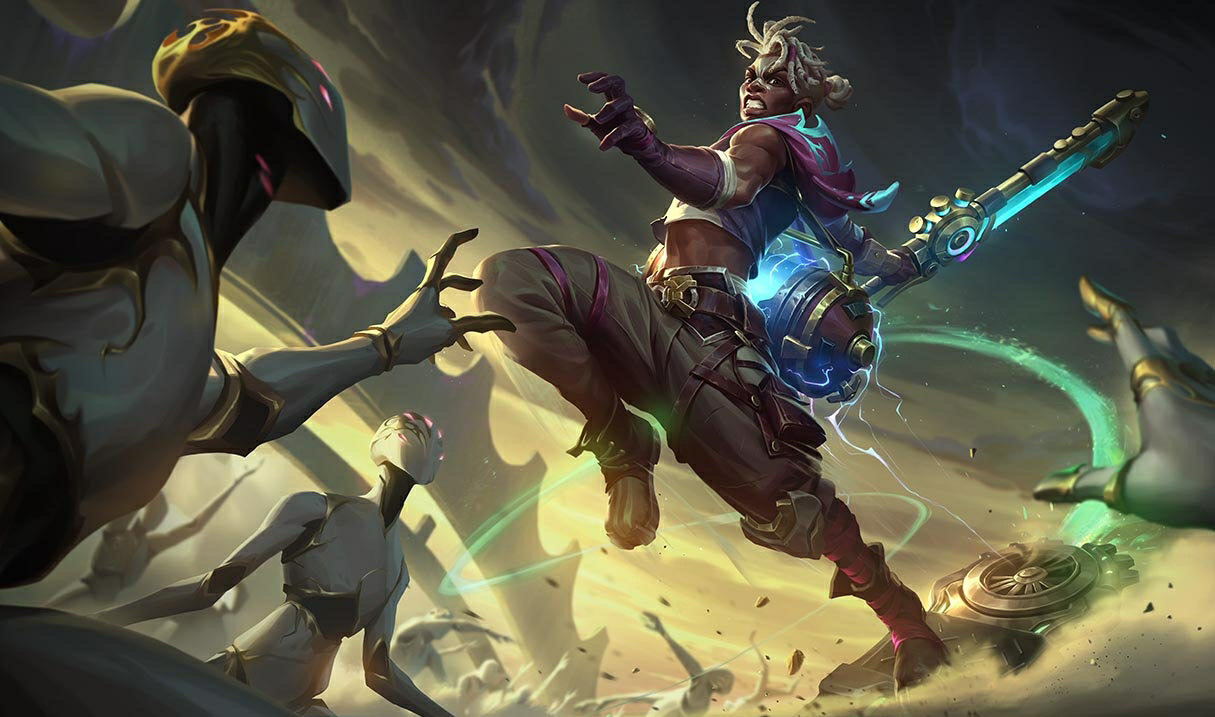 Arcane Last Stand Ekko Skin