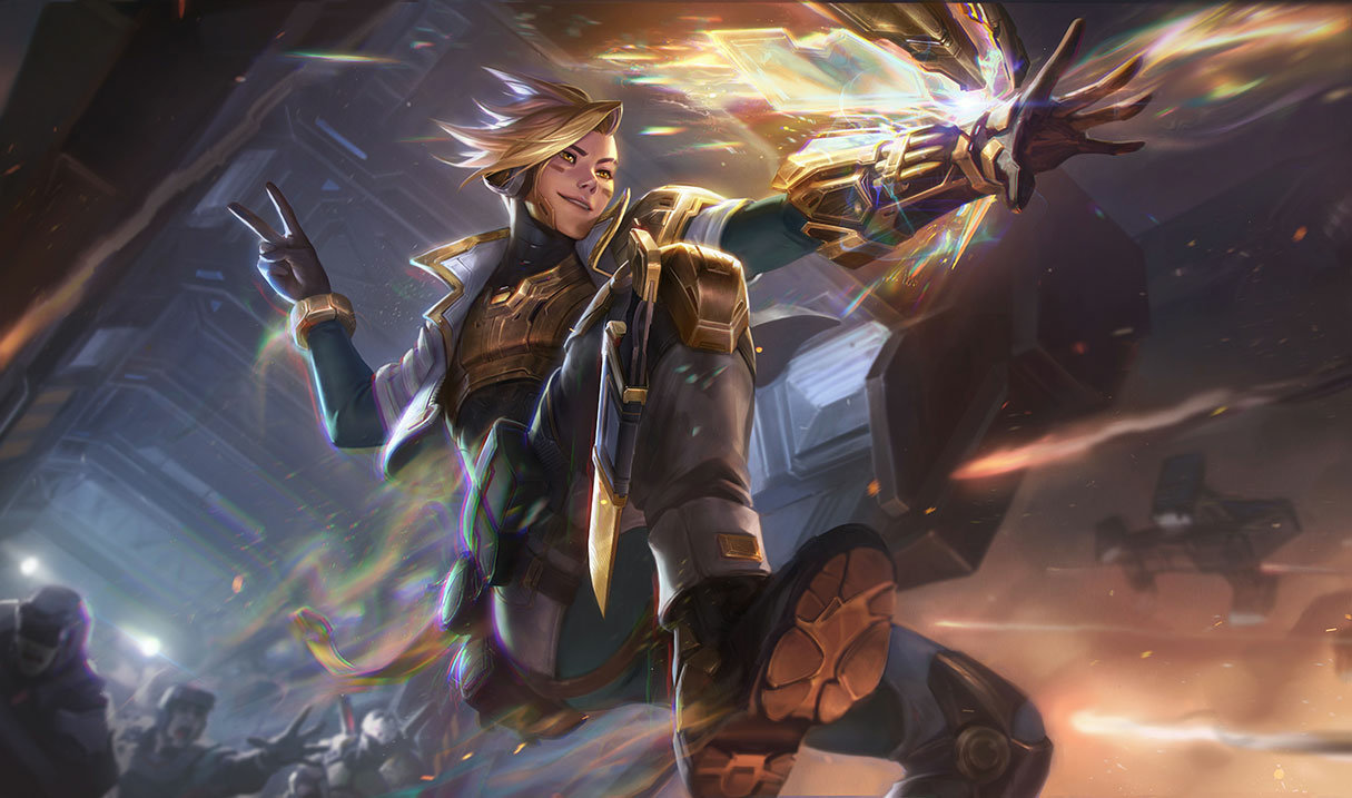 Beta Ezreal w Voice - Custom Skin 