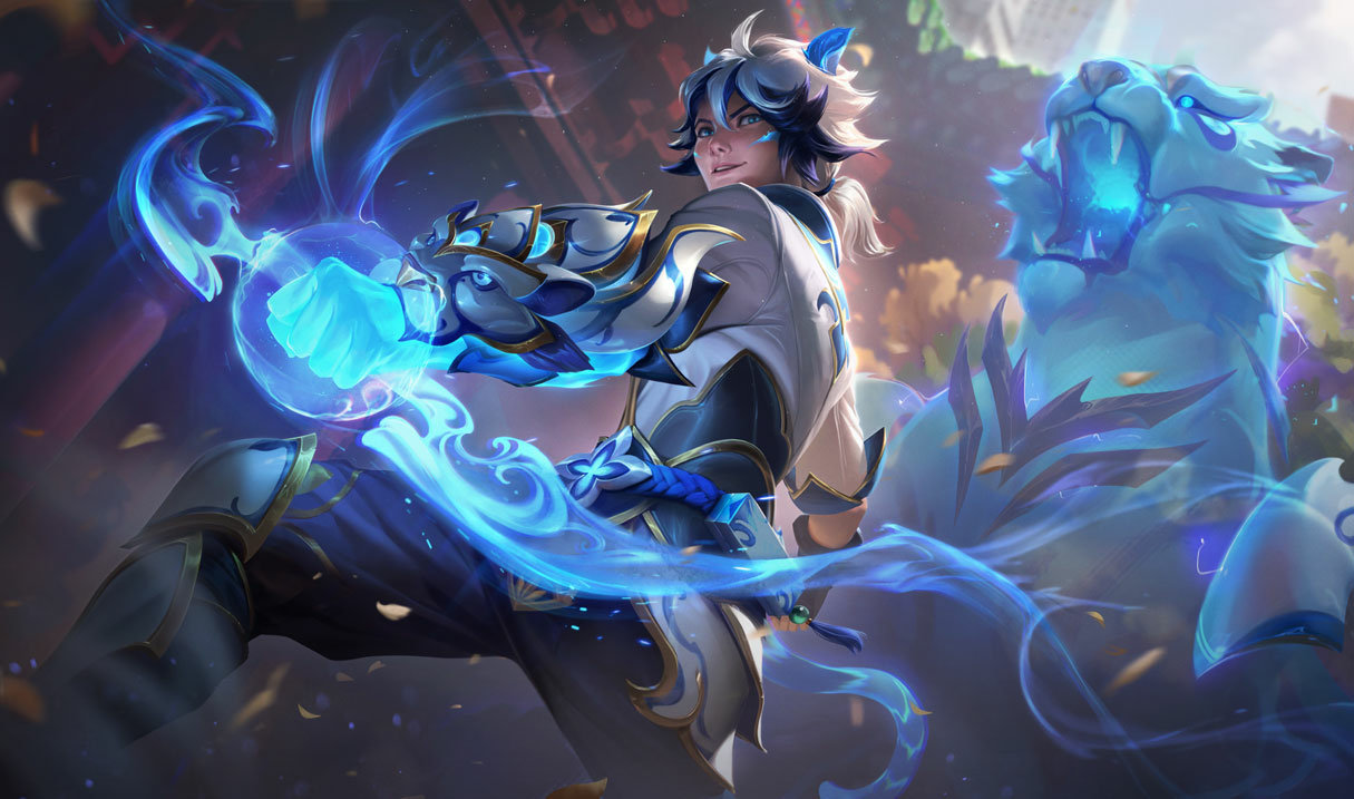 frosted ezreal wallpaper