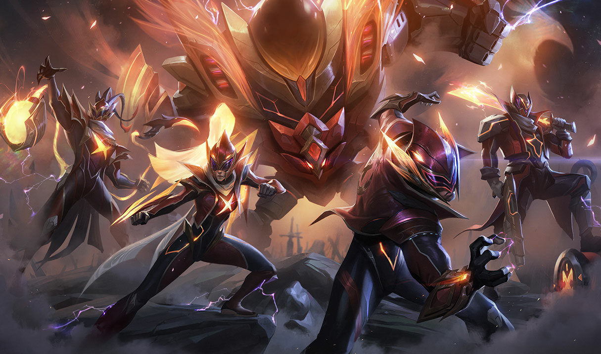 Criação Hextech - Cromas Elite das skins FPX: - Gangplank (GimGoon