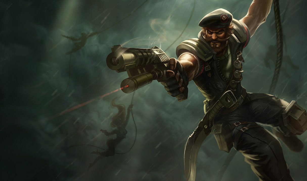 LoL Account With Special Forces Gangplank Skin