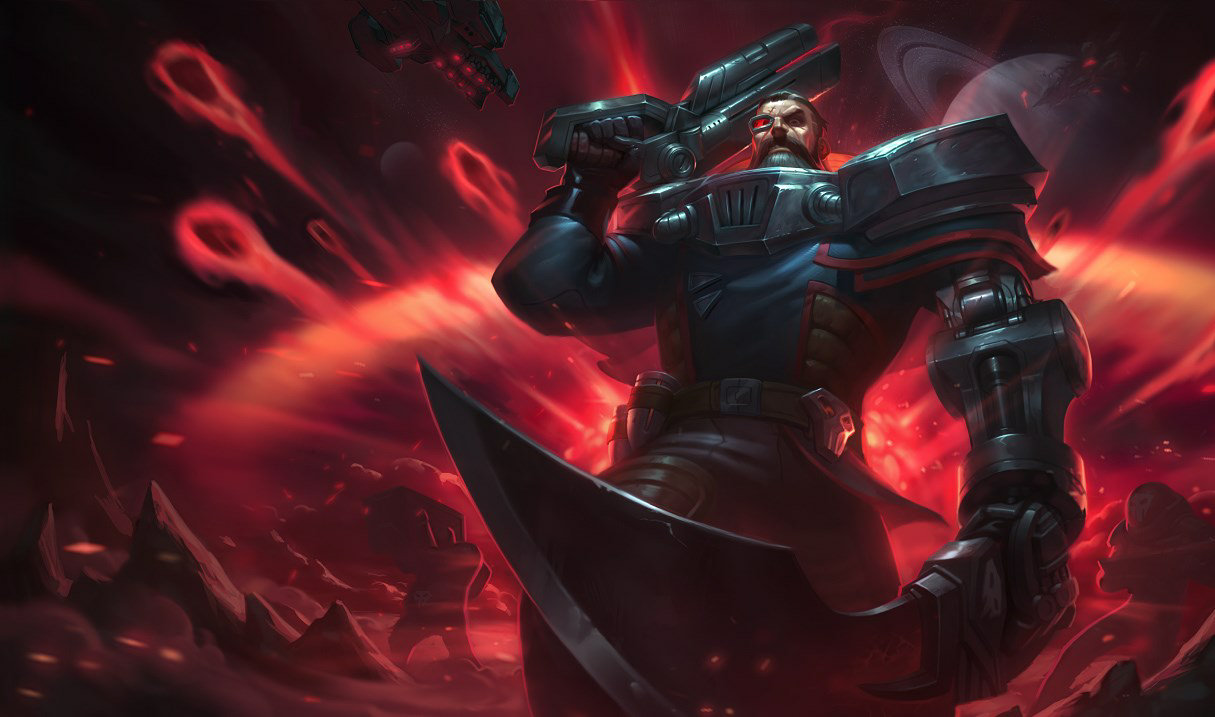 Criação Hextech - Cromas Elite das skins FPX: - Gangplank (GimGoon