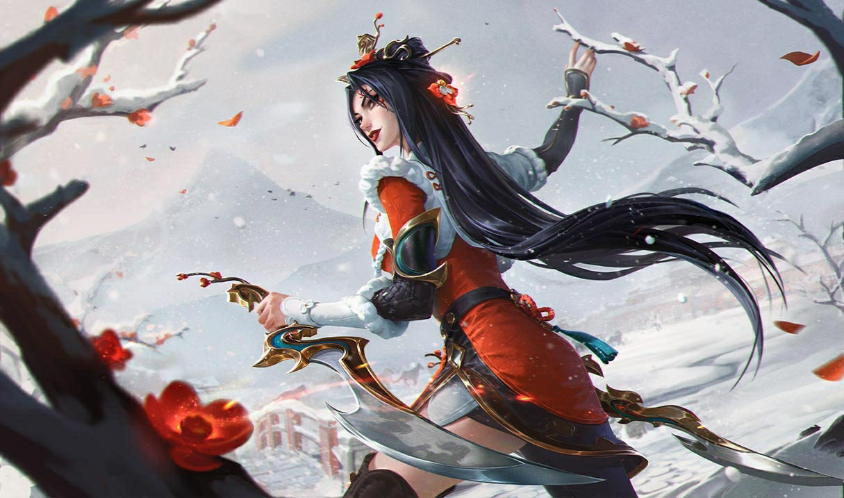 Petals of Spring Katarina Skin