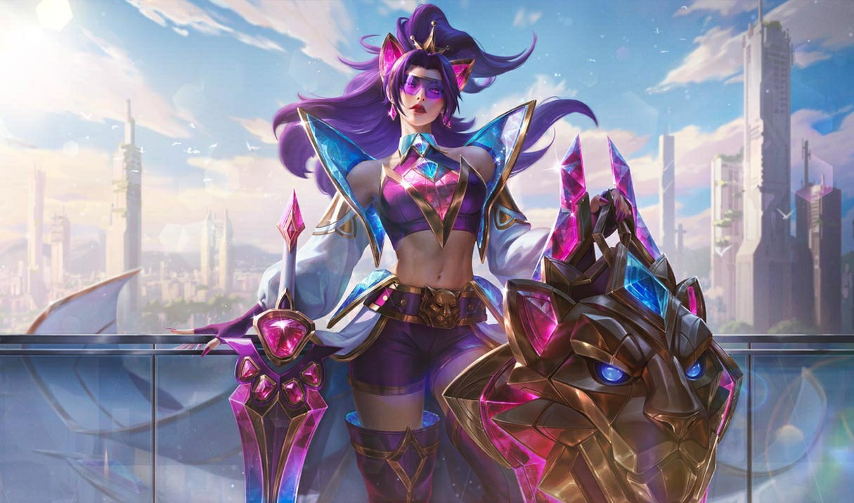 Prestige Battle Lion Leona Skin