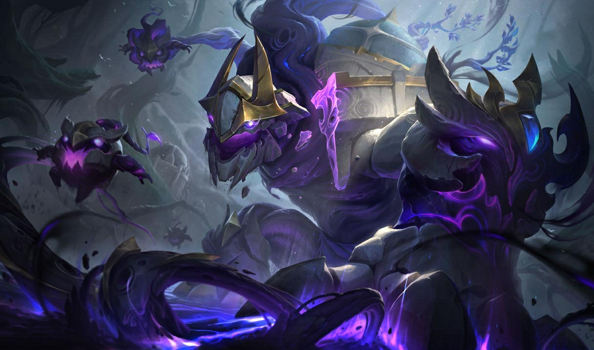 Corrupted Petricite Maokai Skin