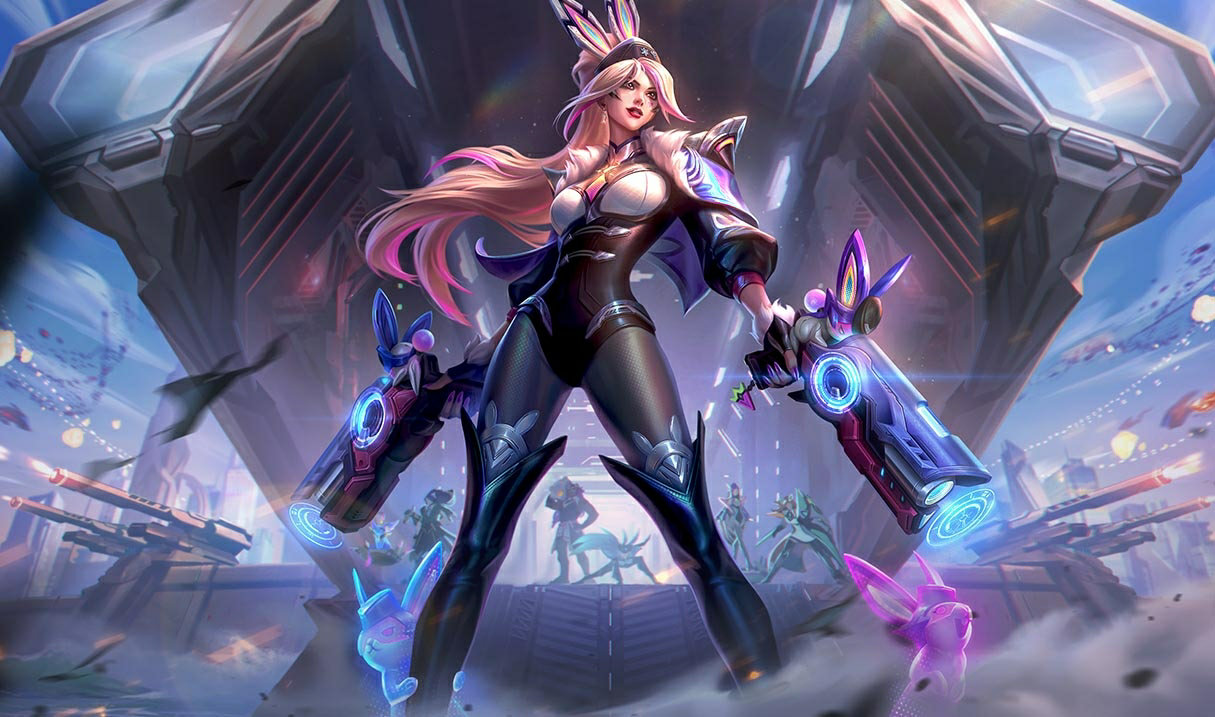 Admiral Battle Bunny Miss Fortune Skin