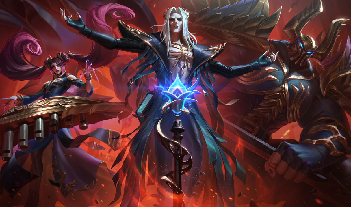 Here are the splash arts for every new Pentakill skin coming to