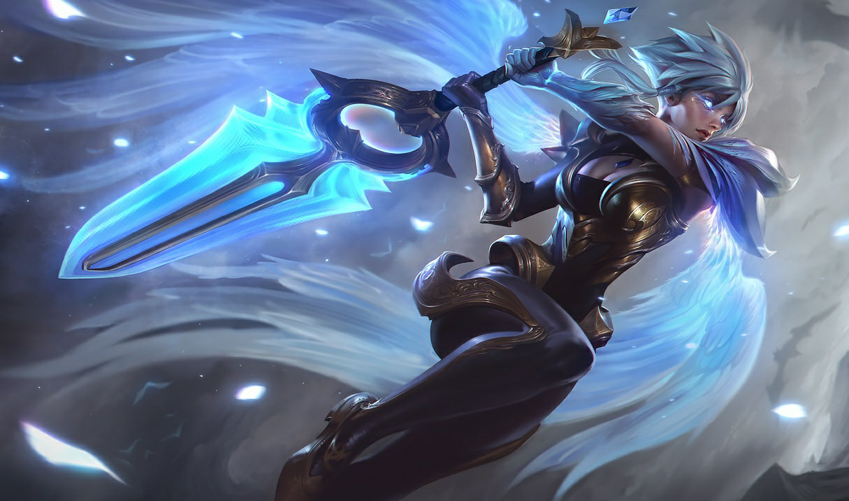 Dragonblade Riven - Skin Spotlight - League of Legends 