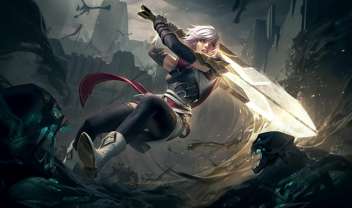 Sentinel Riven Skin