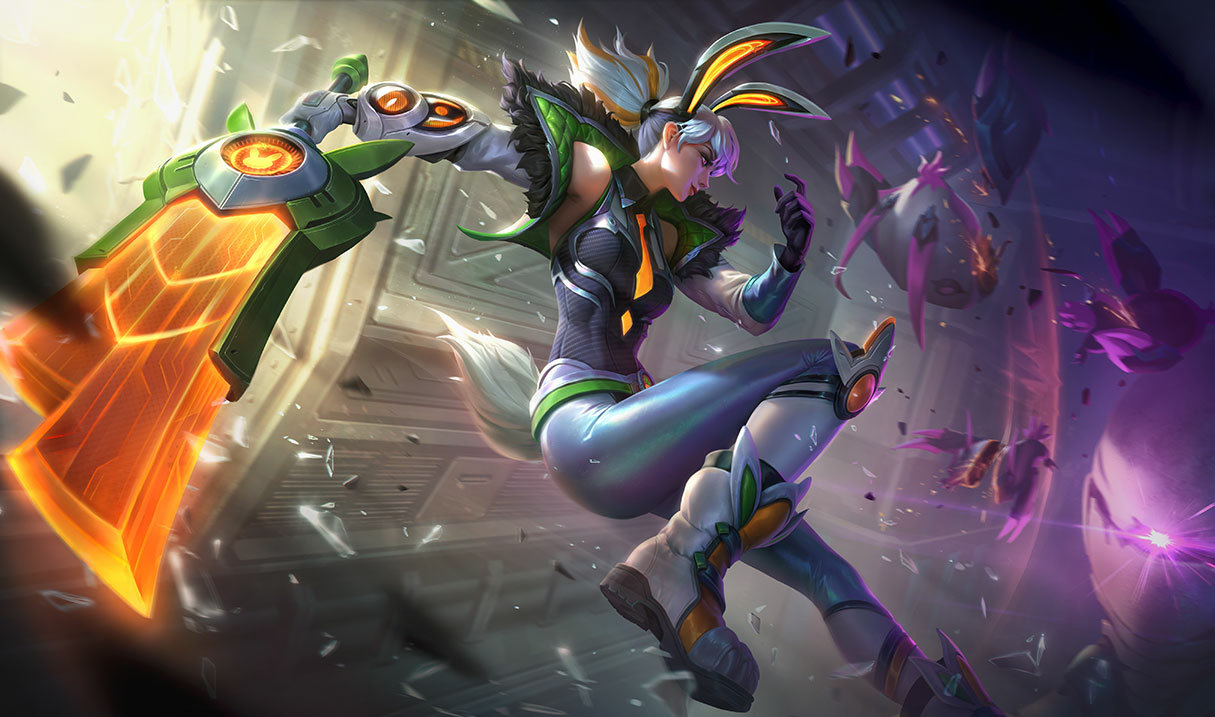 Dragonblade riven Golden Chroma New Splash Art only for Chinese