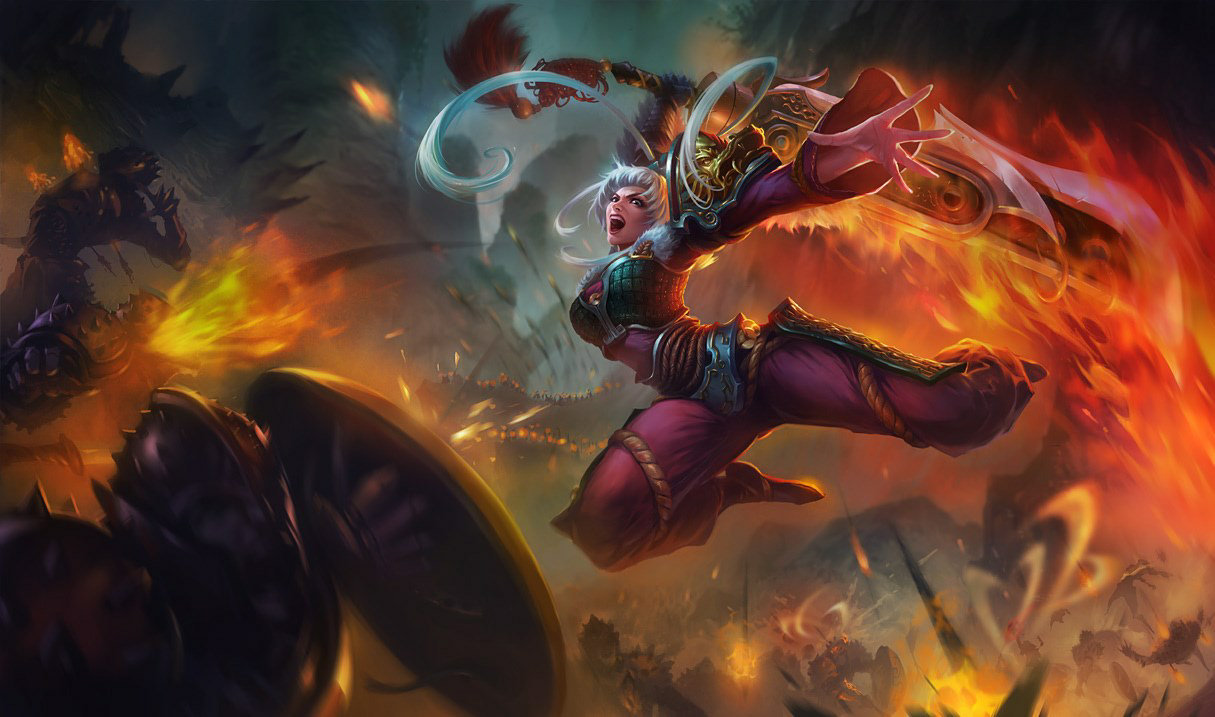 Dragonblade Riven Skin