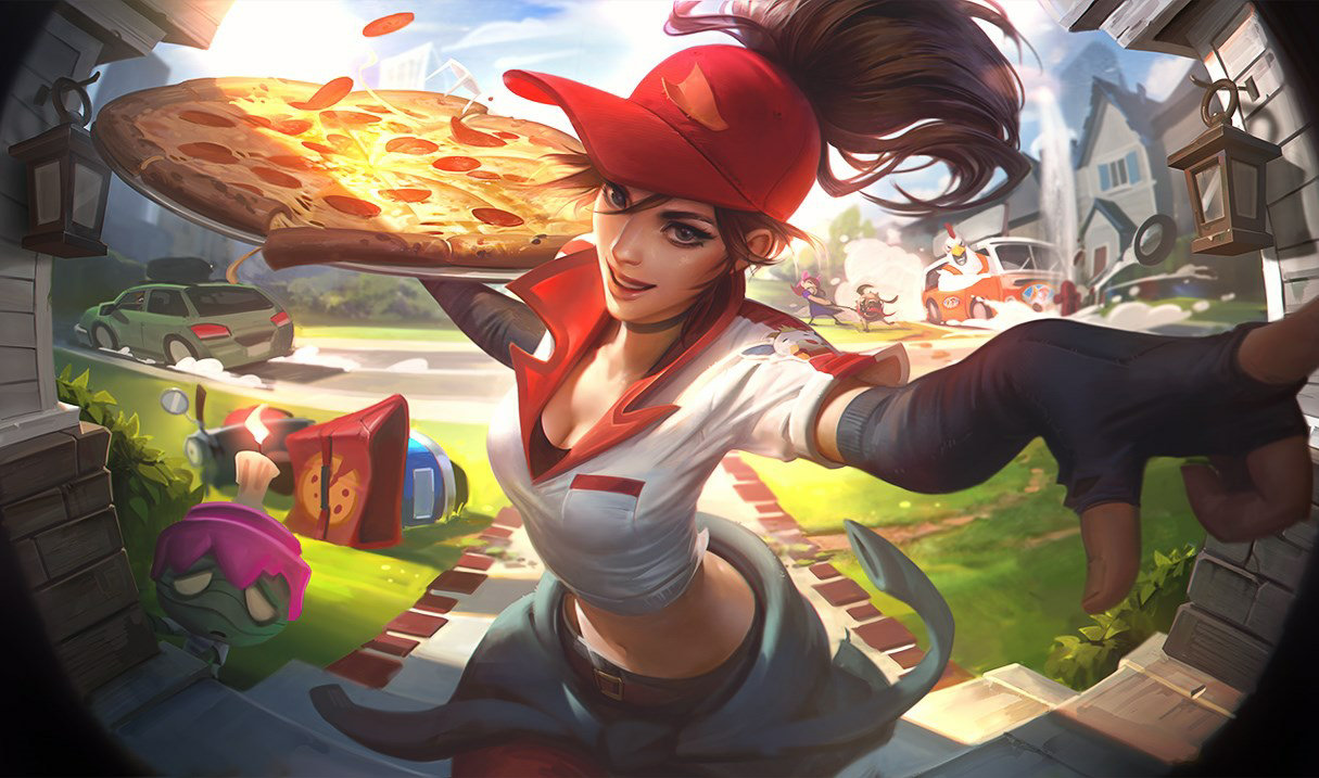 Pizza Delivery Sivir Skin