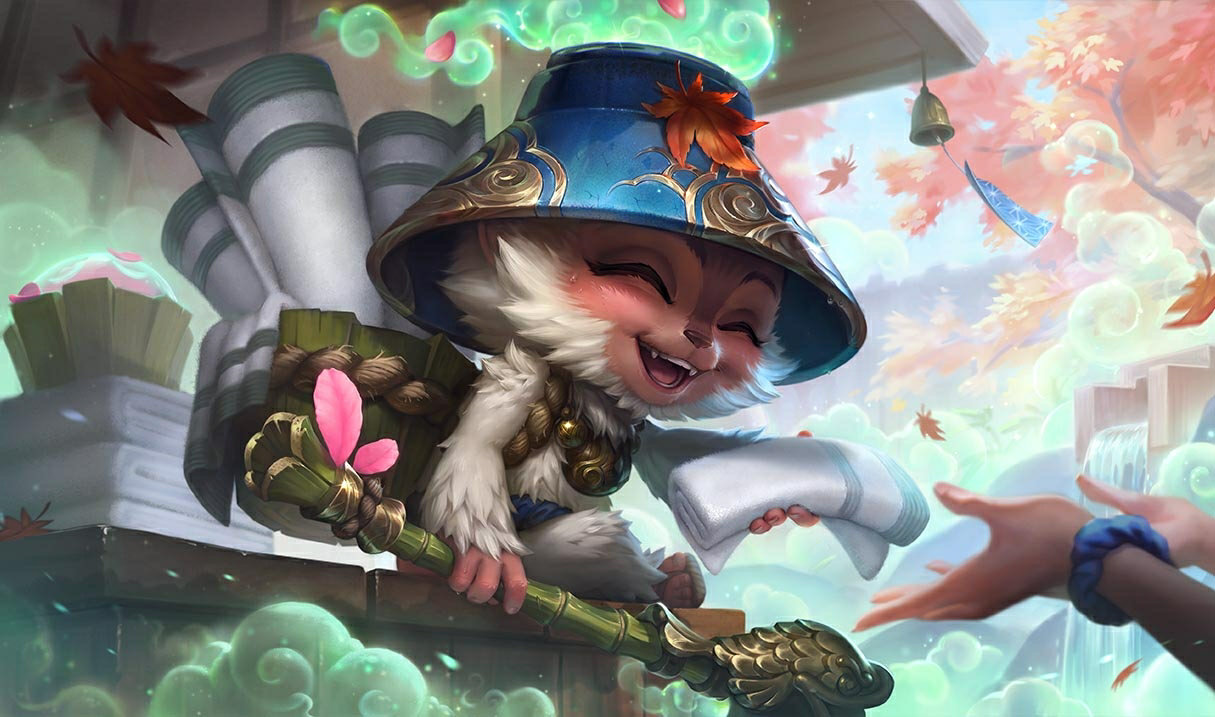 Spirit Blossom Springs Teemo Skin
