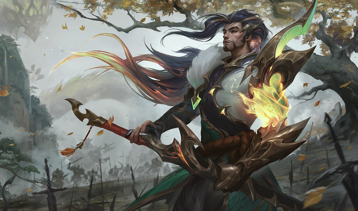 Yasuo's prestige skin on the PBE looks to be taken from scrapped True Damage  concept art : r/leagueoflegends