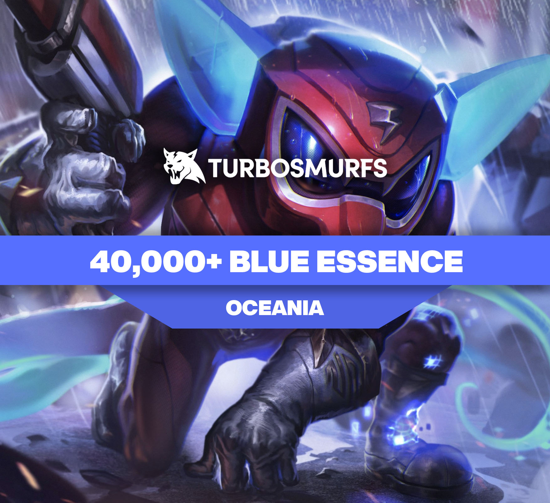 40,000+ Blue Essence Unranked Smurf - OCE