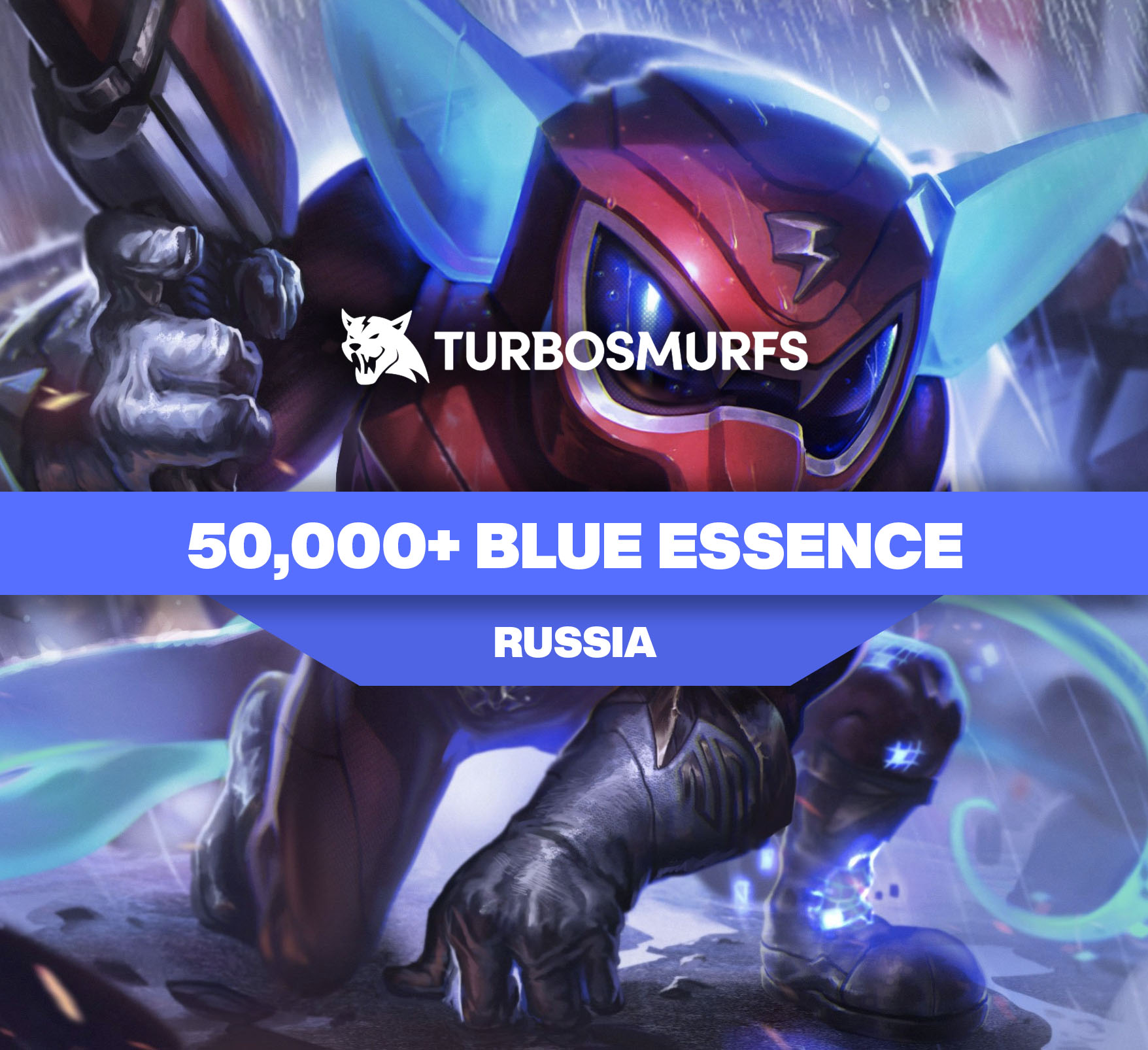 50,000+ Blue Essence Unranked Smurf - RU